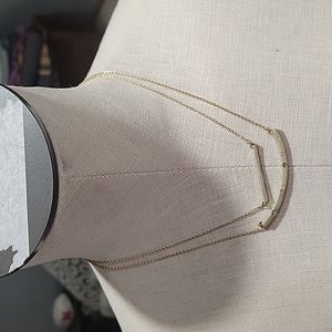 Gold layered necklace